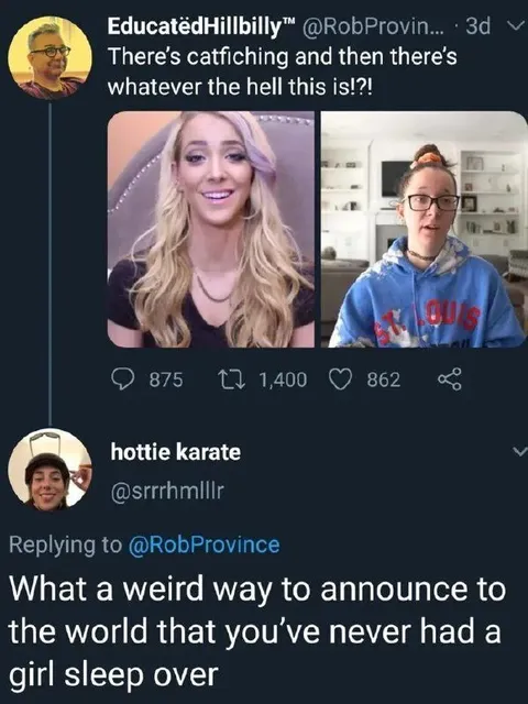Weird Way to Announce It