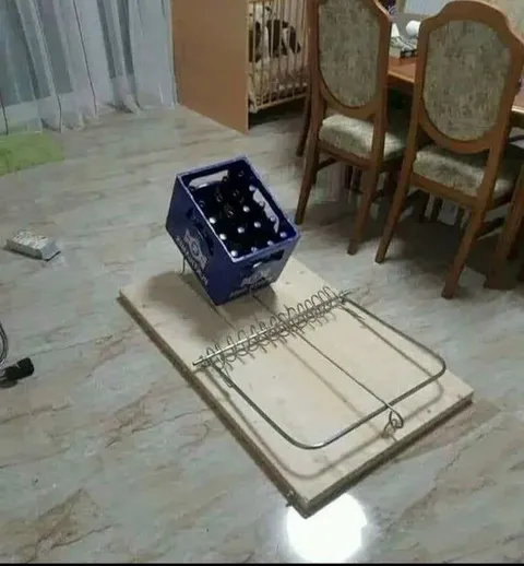Мышеловка для ящика пива