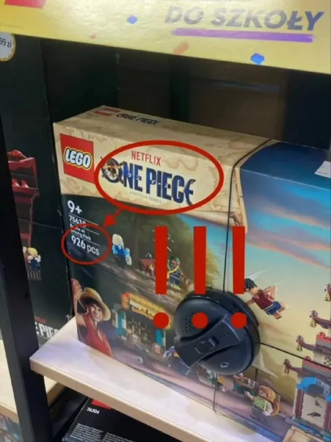 LEGO One Piece do szkoły