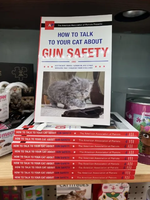 How to Talk to Your Cat About Gun Safety