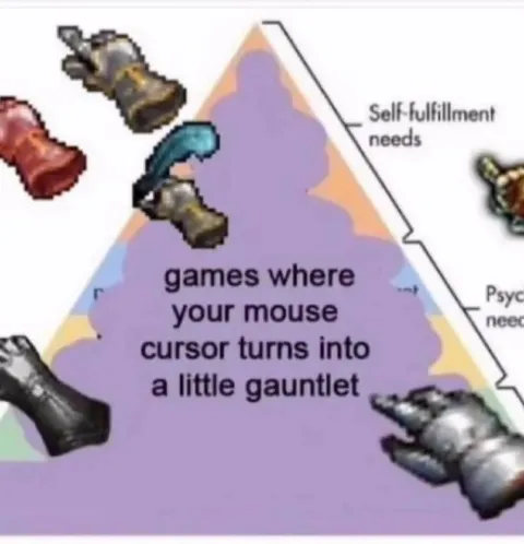 Mouse Cursor Turns Into a Gauntlet