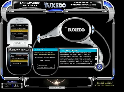 The Tuxedo Y2K Website