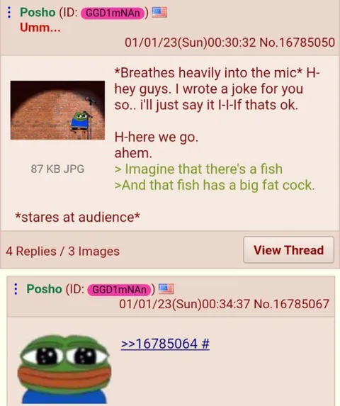 Pepe Tells an Awkward Joke