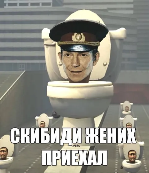 Скибиди жених приехал