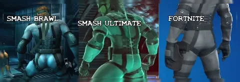 Smash Brawl Ultimate Fortnite Comparison