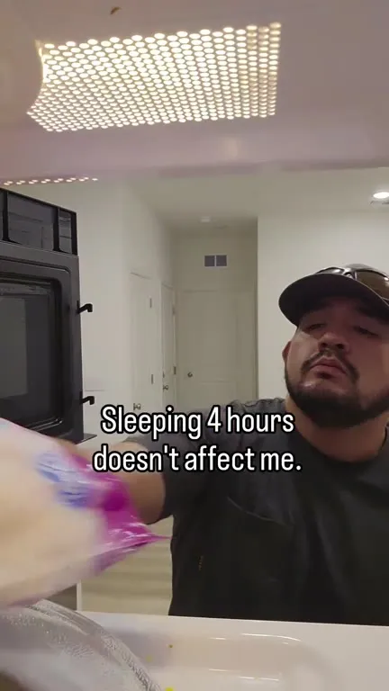 Four Hours of Sleep Doesn't Affect Me