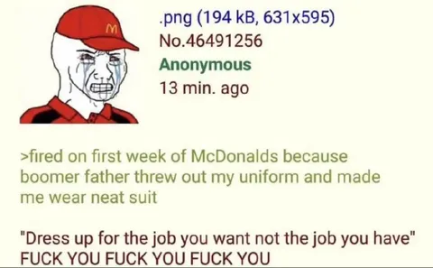 Fired From McDonald's for Dressing Up