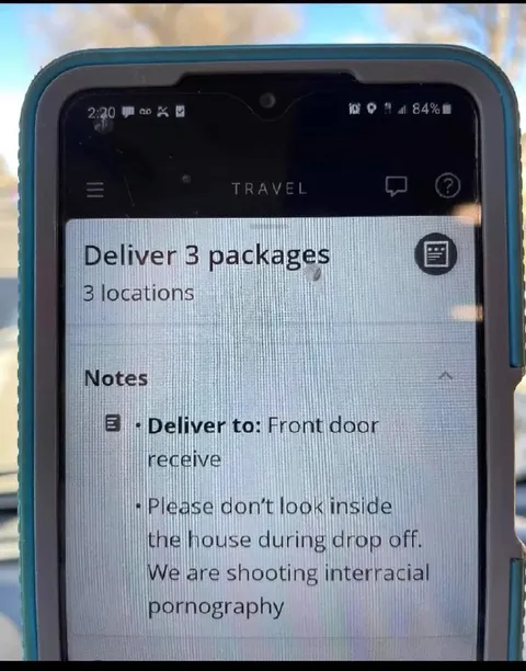 Interracial Pornography Delivery