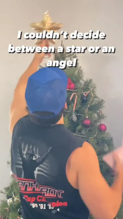 I Chose Both Christmas Tree