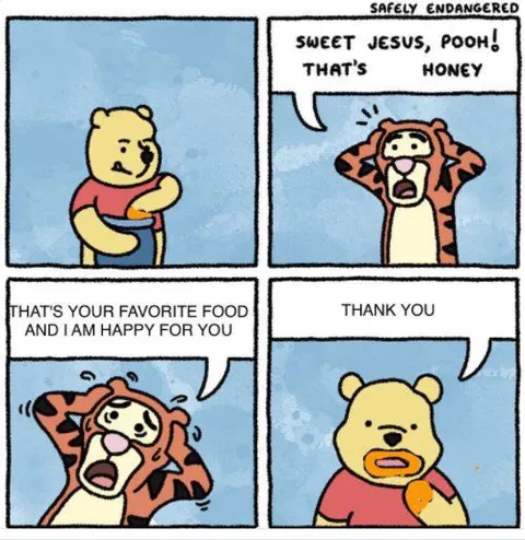 Pooh Finds His Honey