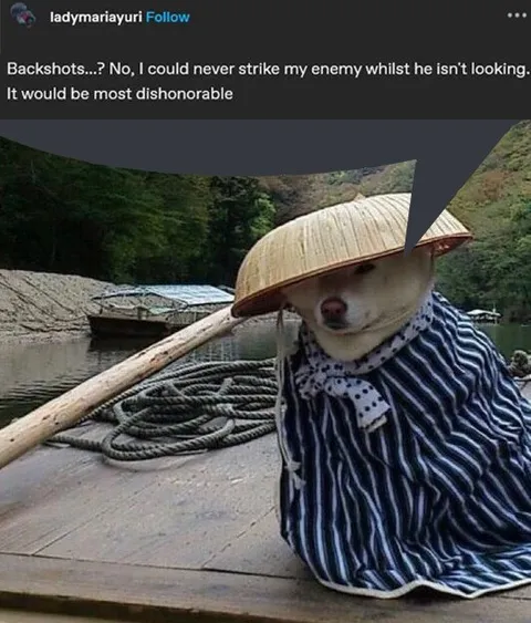 Dishonorable Backshots Dog