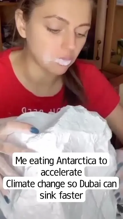 Eating Antarctica to Sink Dubai