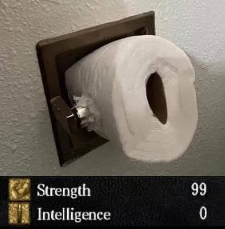 Strength 99 Intelligence 0