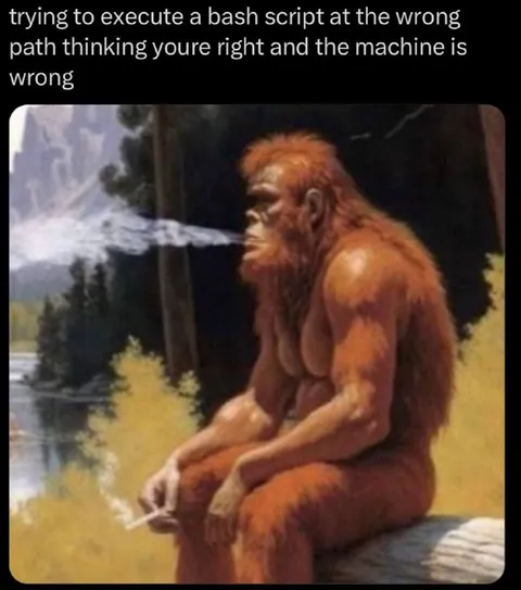 Bash Script at the Wrong Path