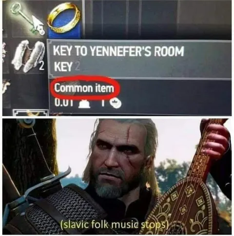 Geralt Hears Slavic Folk Music Stop