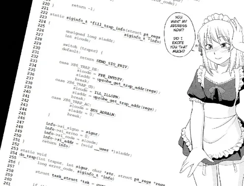 Anime Maid Gives Her Address