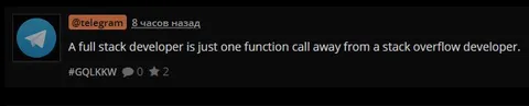 Full Stack to Stack Overflow