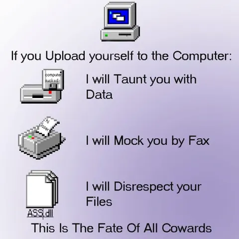 Upload Yourself to the Computer