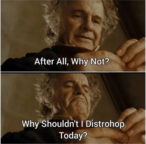 Why Shouldn't I Distrohop Today?