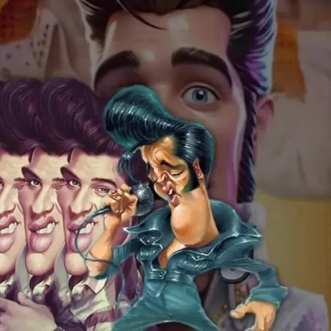 Elvis Loops Hound Dog