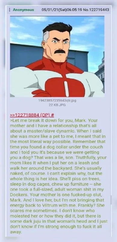Omni-Man Explains the Dog Collar