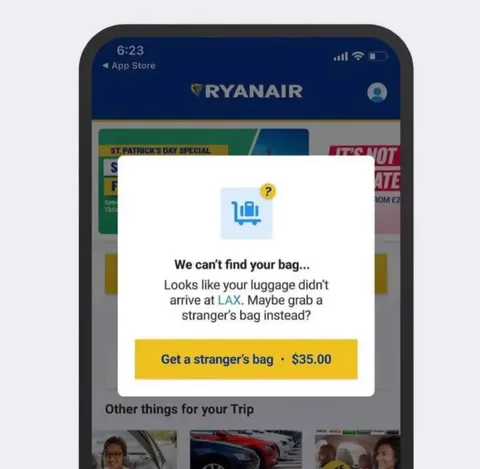 Ryanair Stranger's Bag