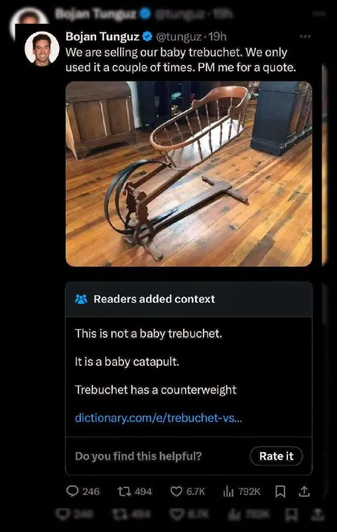 Baby Trebuchet or Catapult