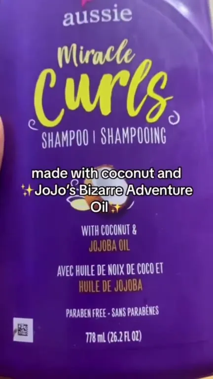 JoJo Bizarre Adventure Hair Oil