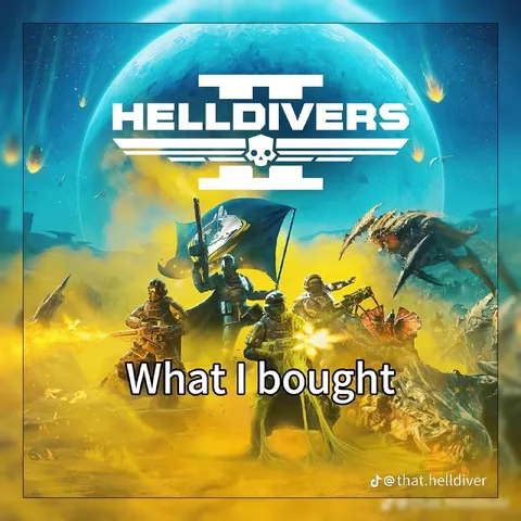 What I Bought Helldivers