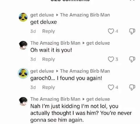 You Thought I Was Him