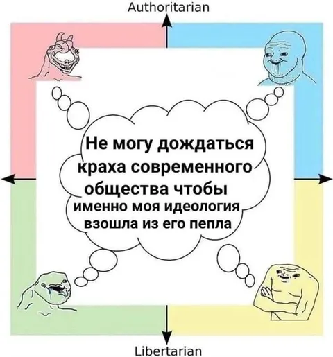 Идеология из пепла общества
