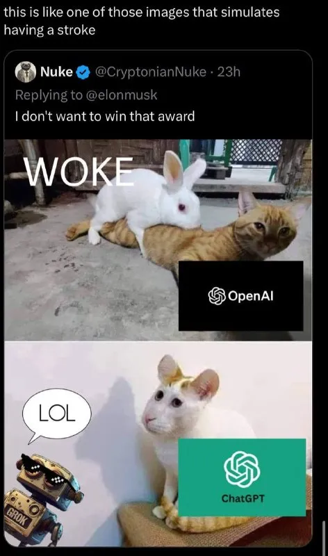 Woke Rabbit and Laughing Mouse