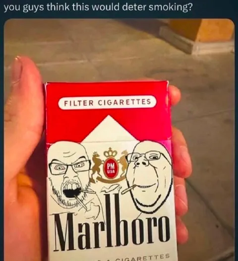 Marlboro Rage Comic Cigarettes