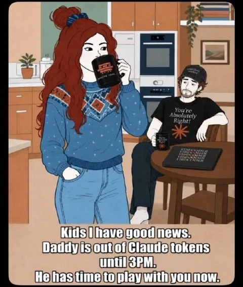 Daddy Is Out of Claude Tokens