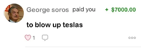 George Soros Paid to Blow Up Teslas