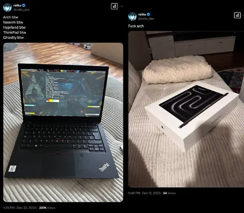 Fuck Arch ThinkPad Upgrade