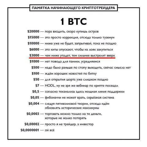 Памятка начинающего криптотрейдера