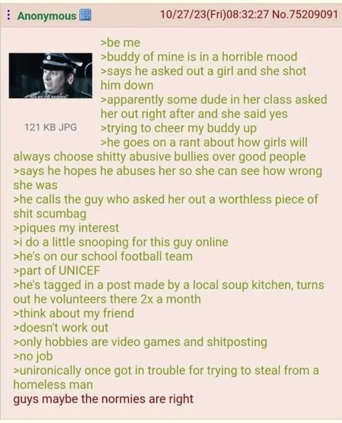 The Normies Were Right