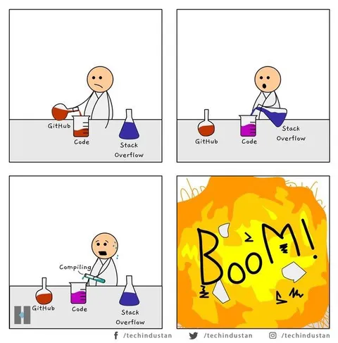 Coding Experiment Goes Boom