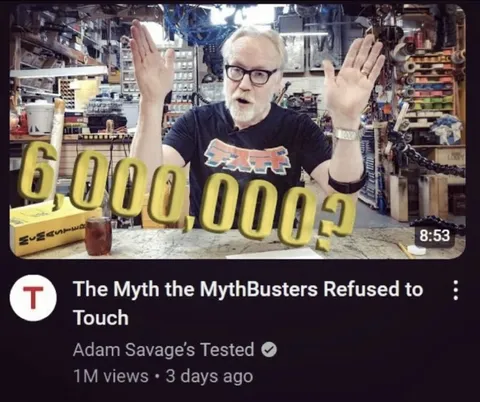 The MythBusters Refused to Touch