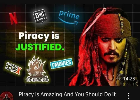 Piracy Is Justified Meme