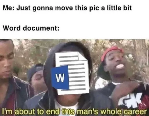 Moving a Word Document a Little