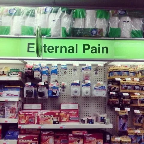 Eternal Pain Pharmacy Aisle