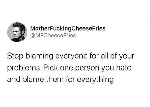 Blame One Person