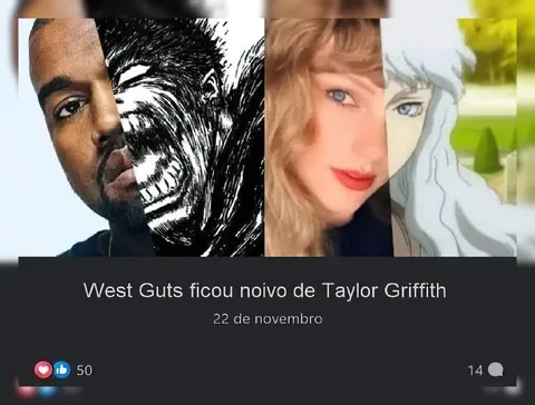 West Guts ficou noivo de Taylor Griffith