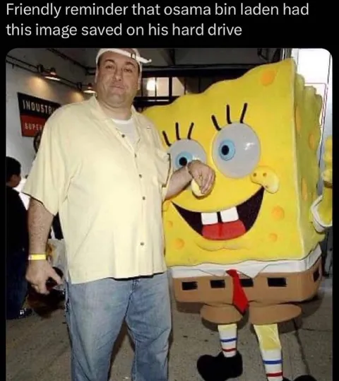 Osama Bin Laden SpongeBob Photo