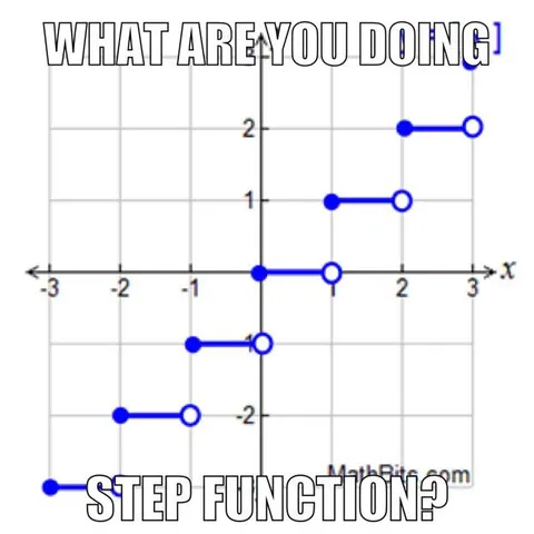 What Are You Doing Step Function