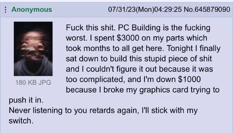 PC Building Disaster Rant