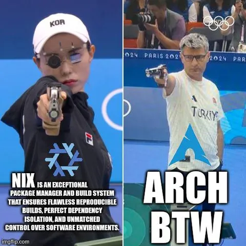 Nix vs Arch BTW