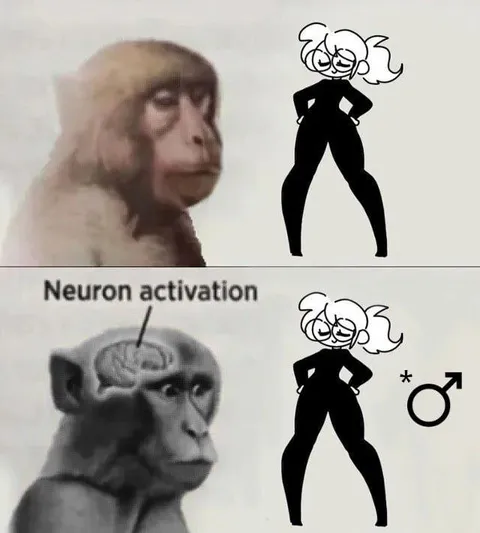 Neuron Activation Monkey Meme